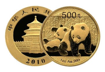 Panda Goldmünzen